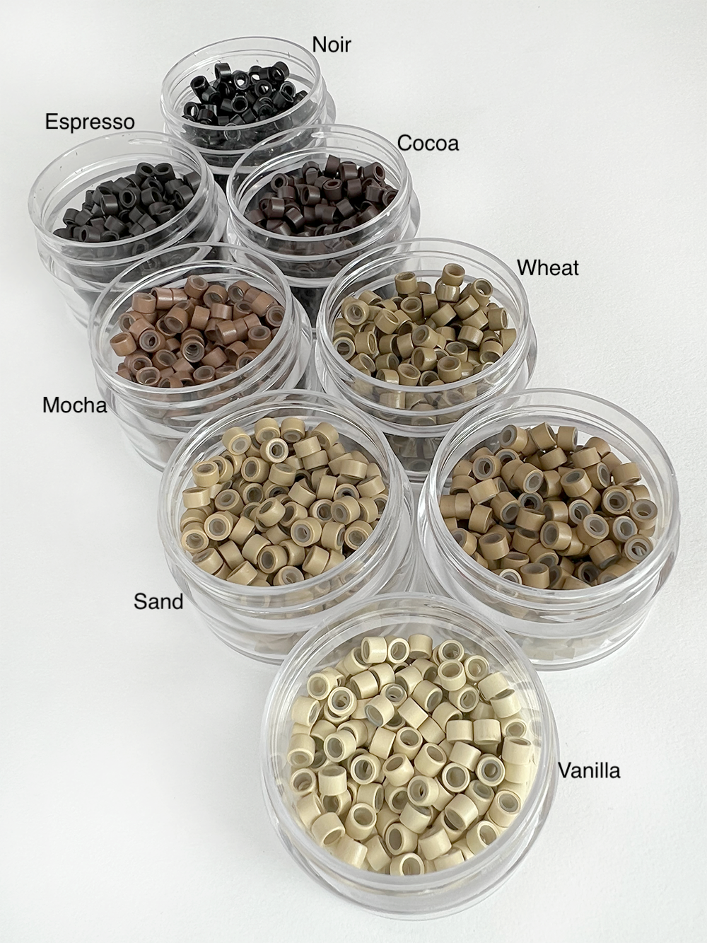 4.5mm Silicone Lined Microlinks (250PC)