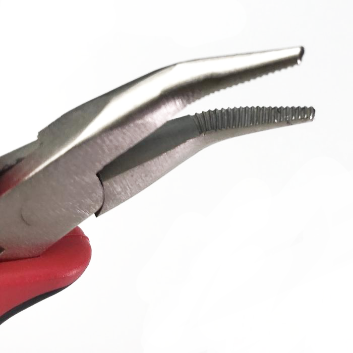Curved-Handle Removal Pliers (Ridged)