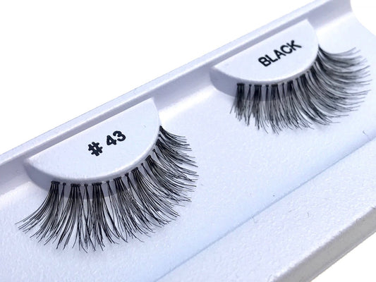 Eyelashes style #43 - Eyelashes - Your Hair Shop Extensions - The Best Quality Remy Hair wefts, and shop the best quality remy hair Extensions at Your Hair Shop.