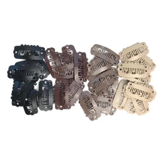 Hair Extension Snap Clips (10pc)