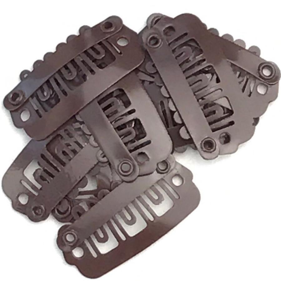 Hair Extension Snap Clips (10pc)