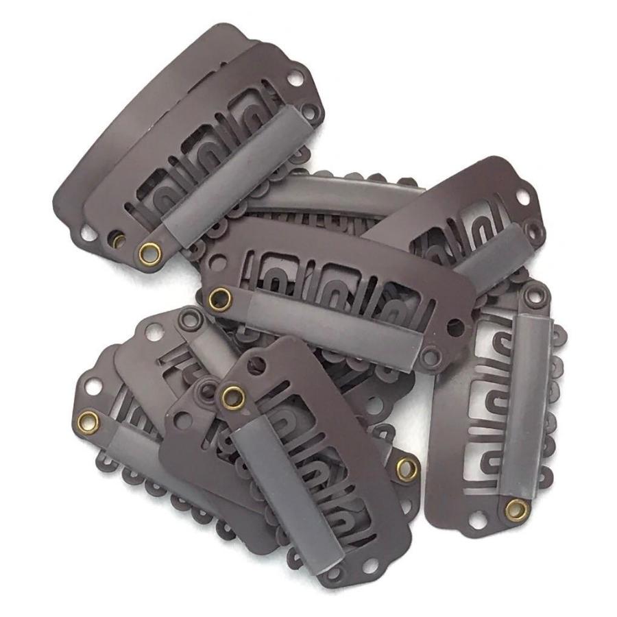 Hair Extension Snap Clips (10pc)