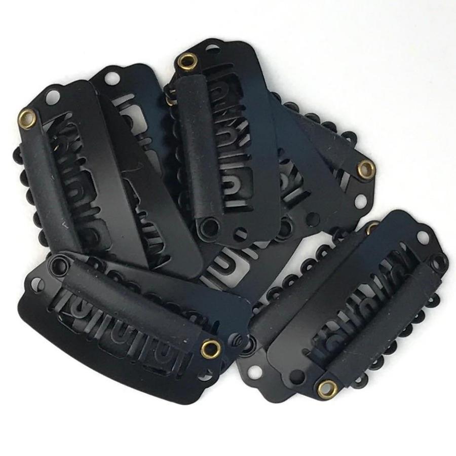 Hair Extension Snap Clips (10pc)