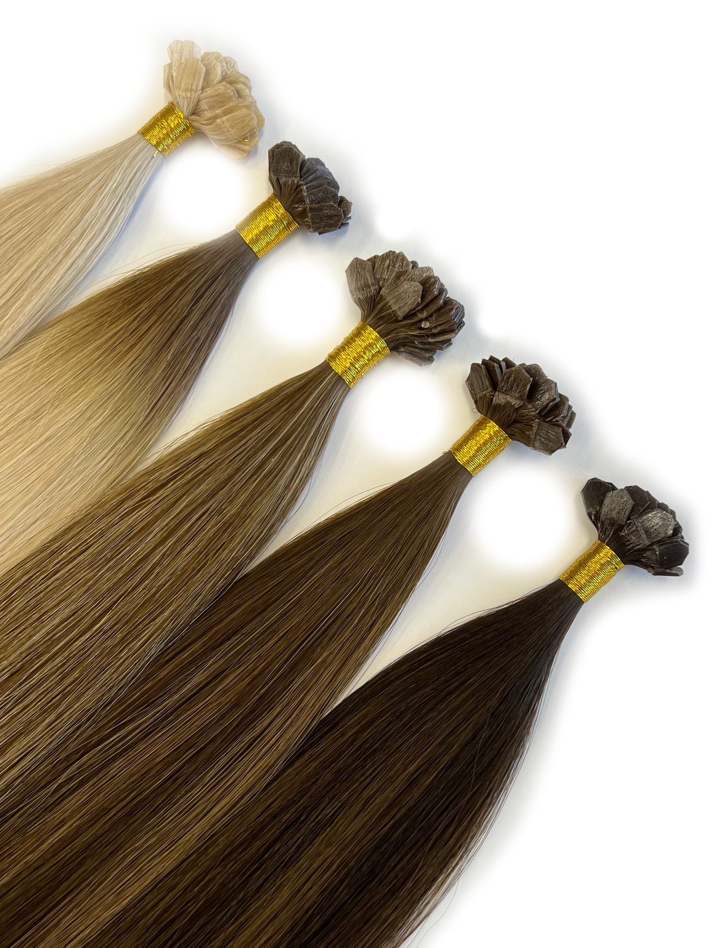 16" Keratin V-tip Hair Extensions (15g)