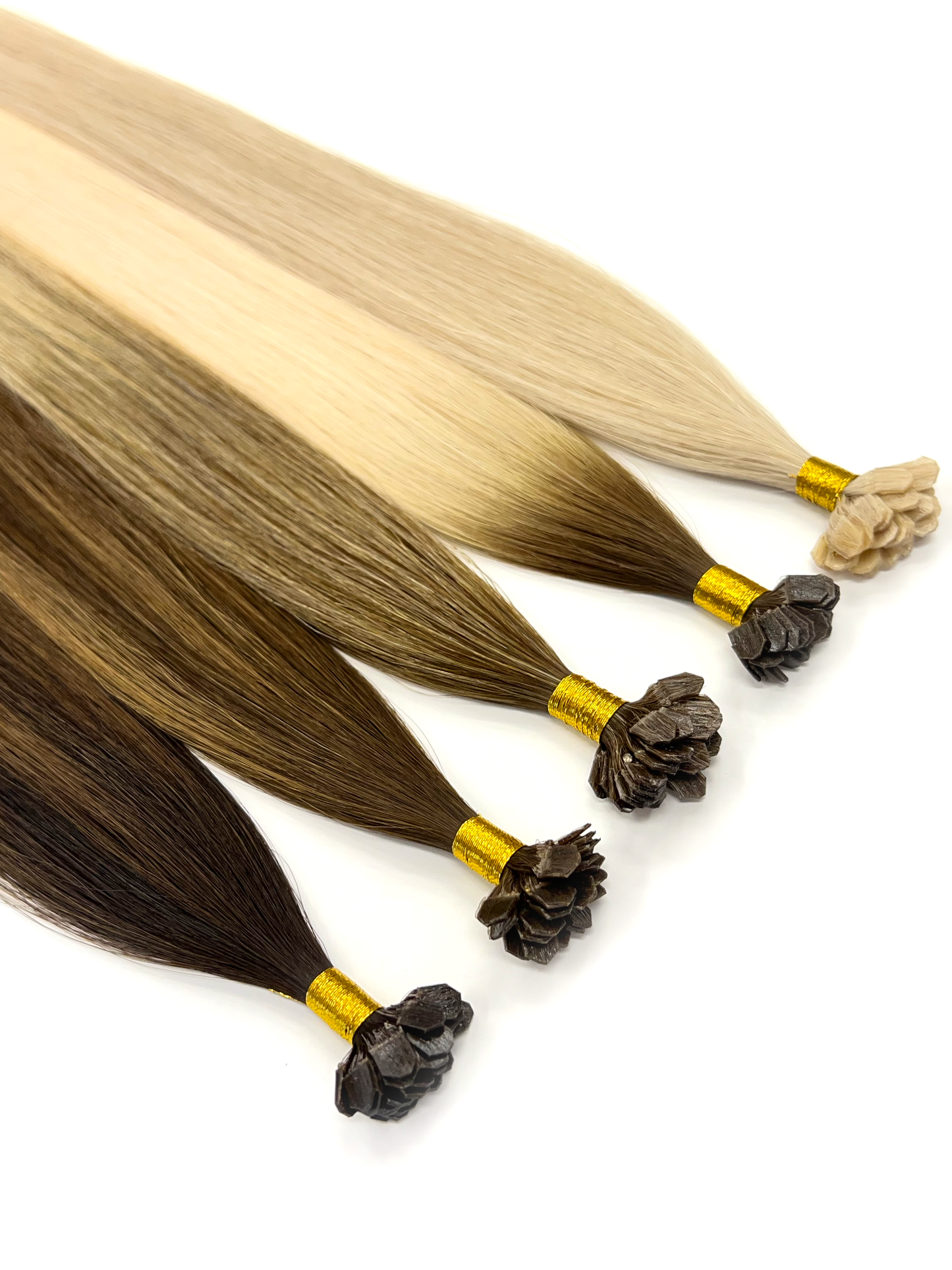 22" Keratin V-tip Hair Extensions (25g)