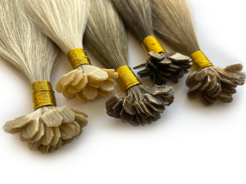 22" Keratin V-tip Hair Extensions (25g)