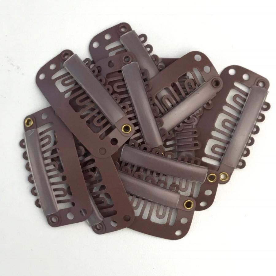 Hair Extension Snap Clips (10pc)