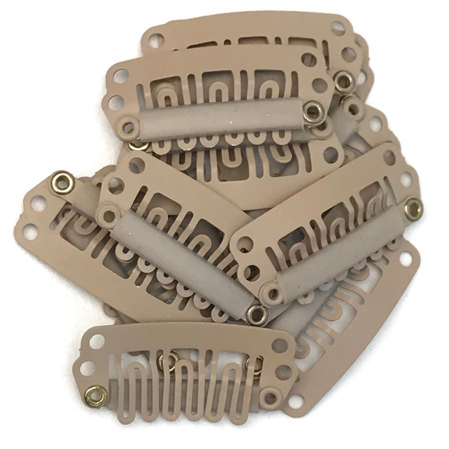 Hair Extension Snap Clips (10pc)