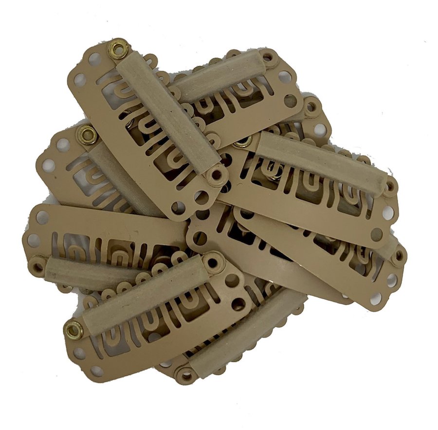Hair Extension Snap Clips (10pc)